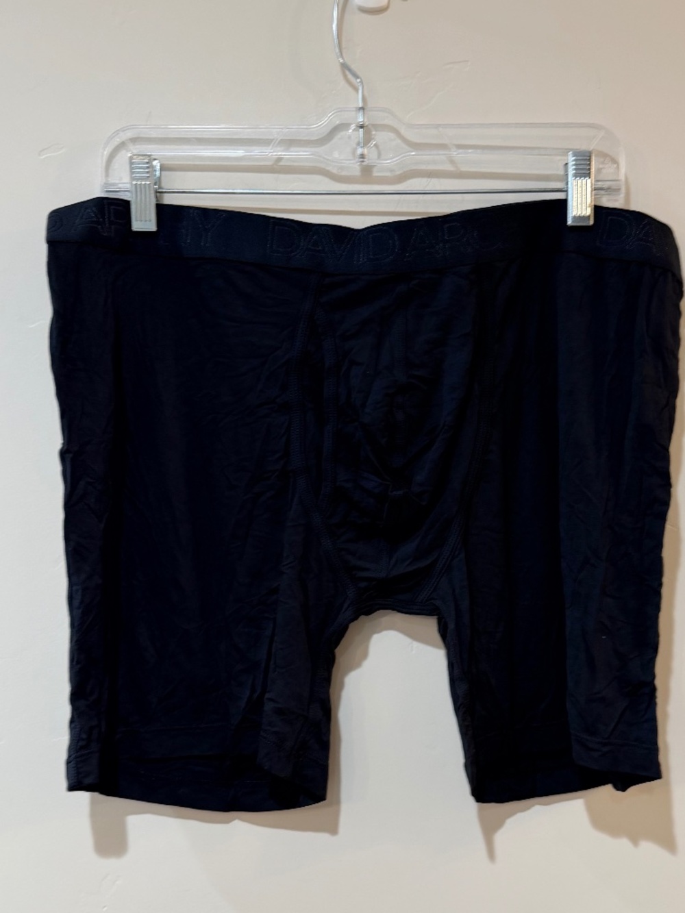 NEW David Archy Men's Boxer Brief Underwear Size XXL 4 Pack NIP New in Package